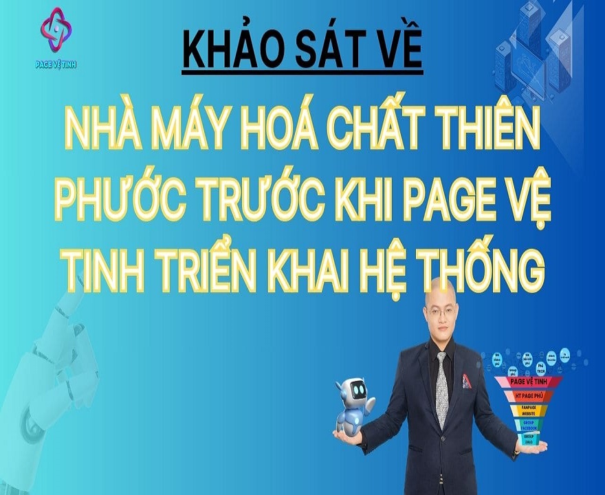 Khảo sát cho Nhà Máy Hoá Chất Thiên Phước trước khi Page Vệ Tinh tiến hành triển khai hệ thống